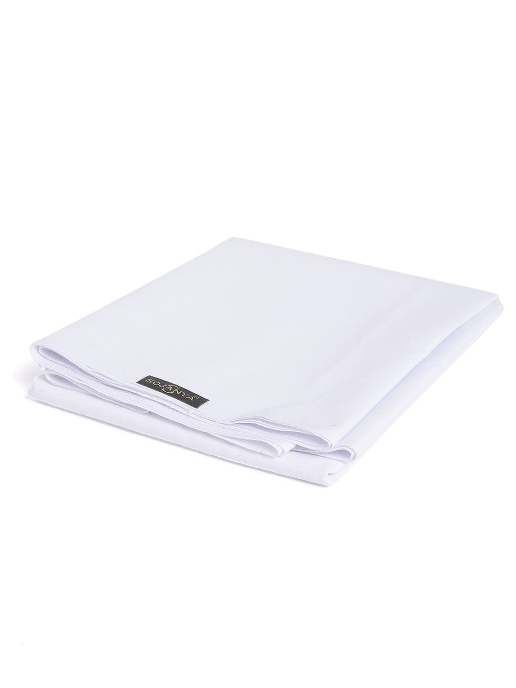 SOJANYA (Since 1958 Mens Cotton Unstitched Shirt Fabric White 2 Metres