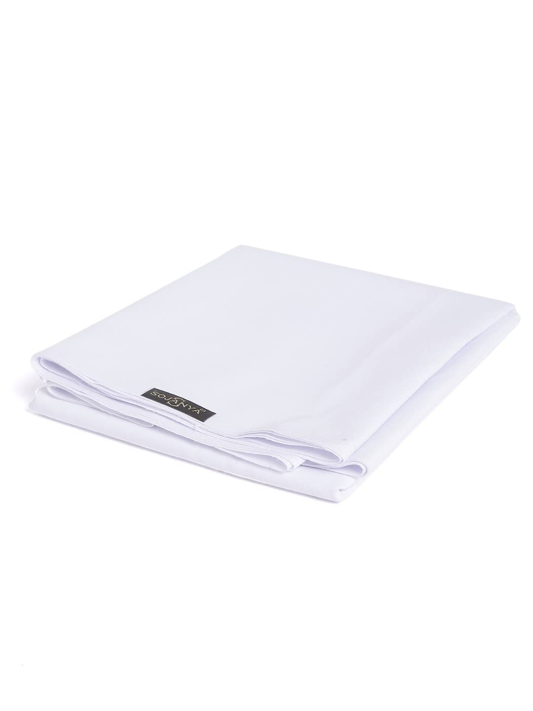 SOJANYA (Since 1958 Mens Cotton Unstitched Shirt Fabric White 2 Metres