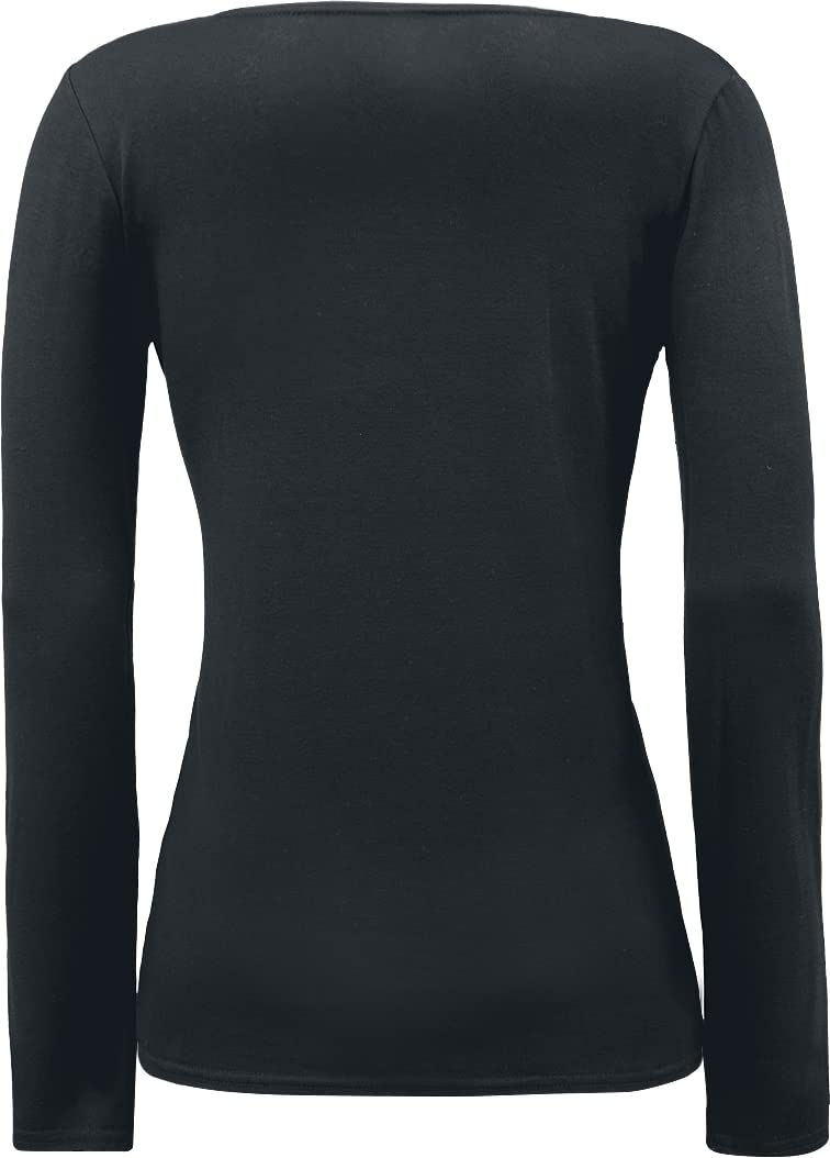 Spiral - BED OF ROSES - Baggy Top Black - M