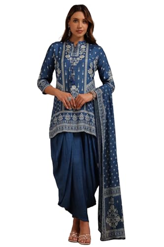 Soch Women Muslin Botanical Print Suit Set