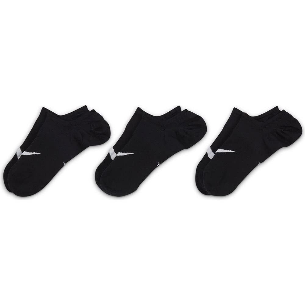 Nike Everyday Plus Lightweight Training Footie Socks 3 Pairs In Women Running Socks