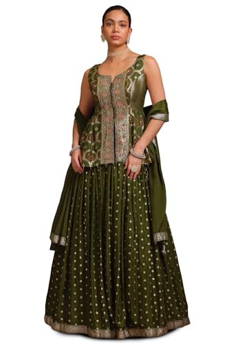 Soch Women Brocade Ethnic Wear