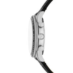 Fossil Men's Sport Tourer Chronograph Black Leather Watch