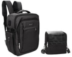 Relavel Professional Makeup Case Makeup Backpack and Makeup Brush Case for Makeup Artists, Durable Water-resistant Material, wit