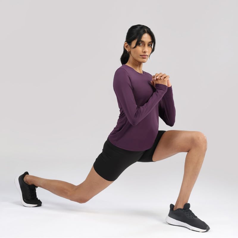 Aerocool Training -Full Sleeves, Stay Cool Even Through Your Toughest Moves, Cooltouch Tech,Sweat-Wicking Fabric,Thumbhole Detai