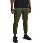 Under Armour Men's ArmourFleece Jogger, (390) Marine OD Green / / Black, Medium