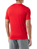 Under Armour Men's UA Sportstyle Left Chest Short Sleeve Shirt LGT Red