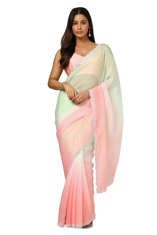 Soch Women Ombre Saree with Work