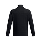Under Armour Men's Specialist Quarter Zip, (002) Black / / Castlerock, Small