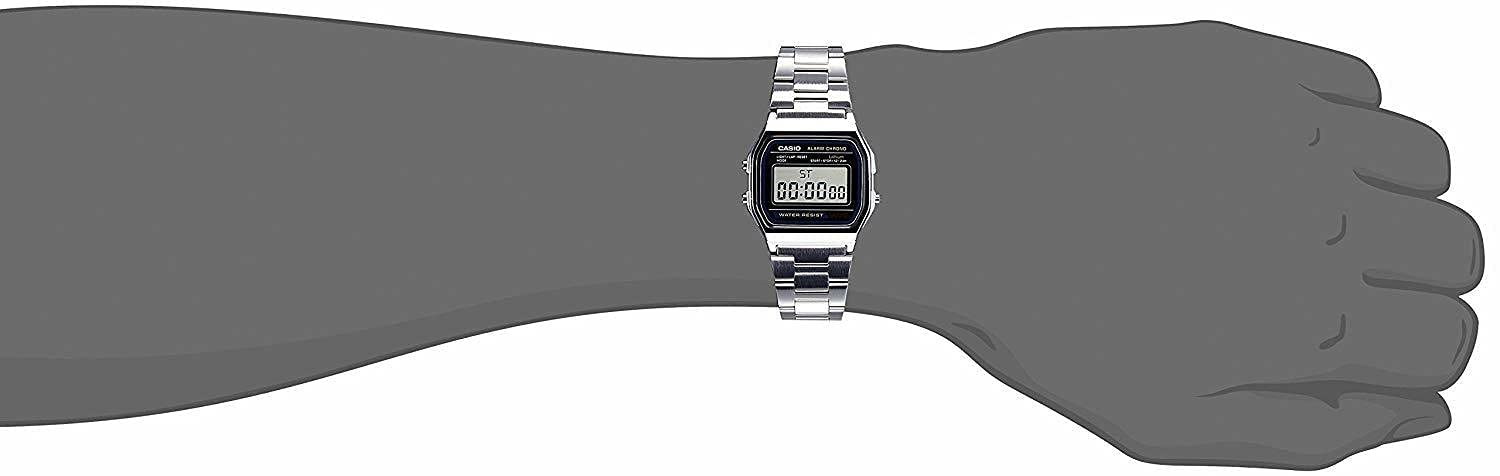CASIO A158WA-1 Dress Digital Watch
