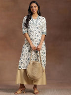 Libas WomenS Cotton Straight Kurta (29053H_Off White