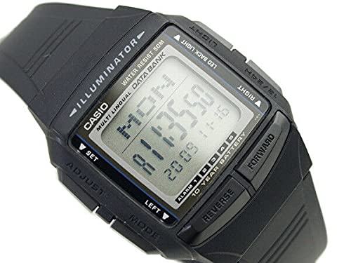 Casio Men's DB36-1AV Multilingual Databank Watch