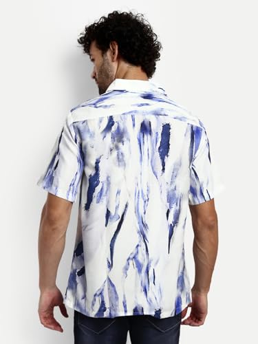 Leriya Fashion MenS Shirts || Printed Rayon Fancy Shirts For Boys || Cool Shirts || Daily, Beach Wear, Festive Shirt For Men ||