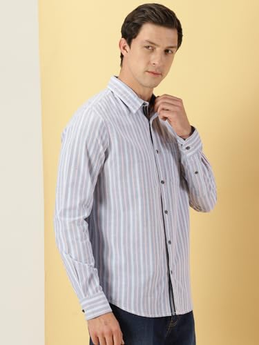 Thomas Scott Mens Slim Fit Shirt (TS1151_SkyBlue