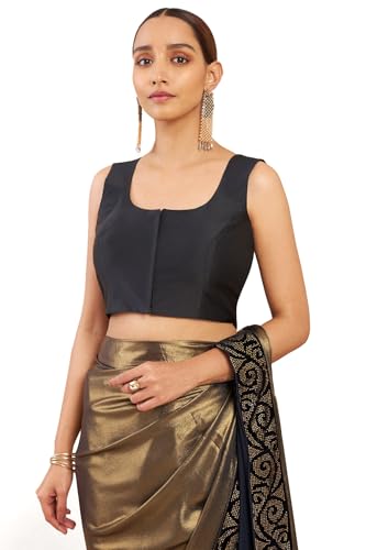 Soch Women Taffeta Sleeveless Padded Blouse