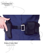 Underwraps Costumes Unisex Police Utility Belt Costume, Black, One Size