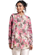 Libas WomenS Poly Chiffon A-Line Kurta (37163_Green