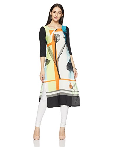 W For Woman Women'S Straight Kurta (16Fe15662-57124_Ecru_18)