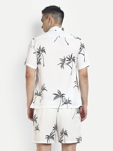 DHRUVI TRENDZ Mens Rayon Co-Ord Set Regular Fit Night Dress Pajama Set
