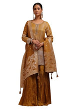 Soch Women Tissue Zari Woven Suit Set with Mirror and