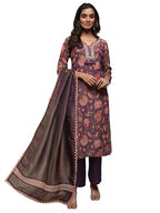 Libas Art Printed Silk Blend Straight-Fit Kurta Set For Women (51201Axxl)