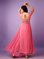 Fashion Basket Faux Georgette Anarkali Kurta Set For Women