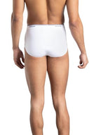 Fruit of the Loom mens Tag-free Cotton Briefs, 9 Pack - White, Large US