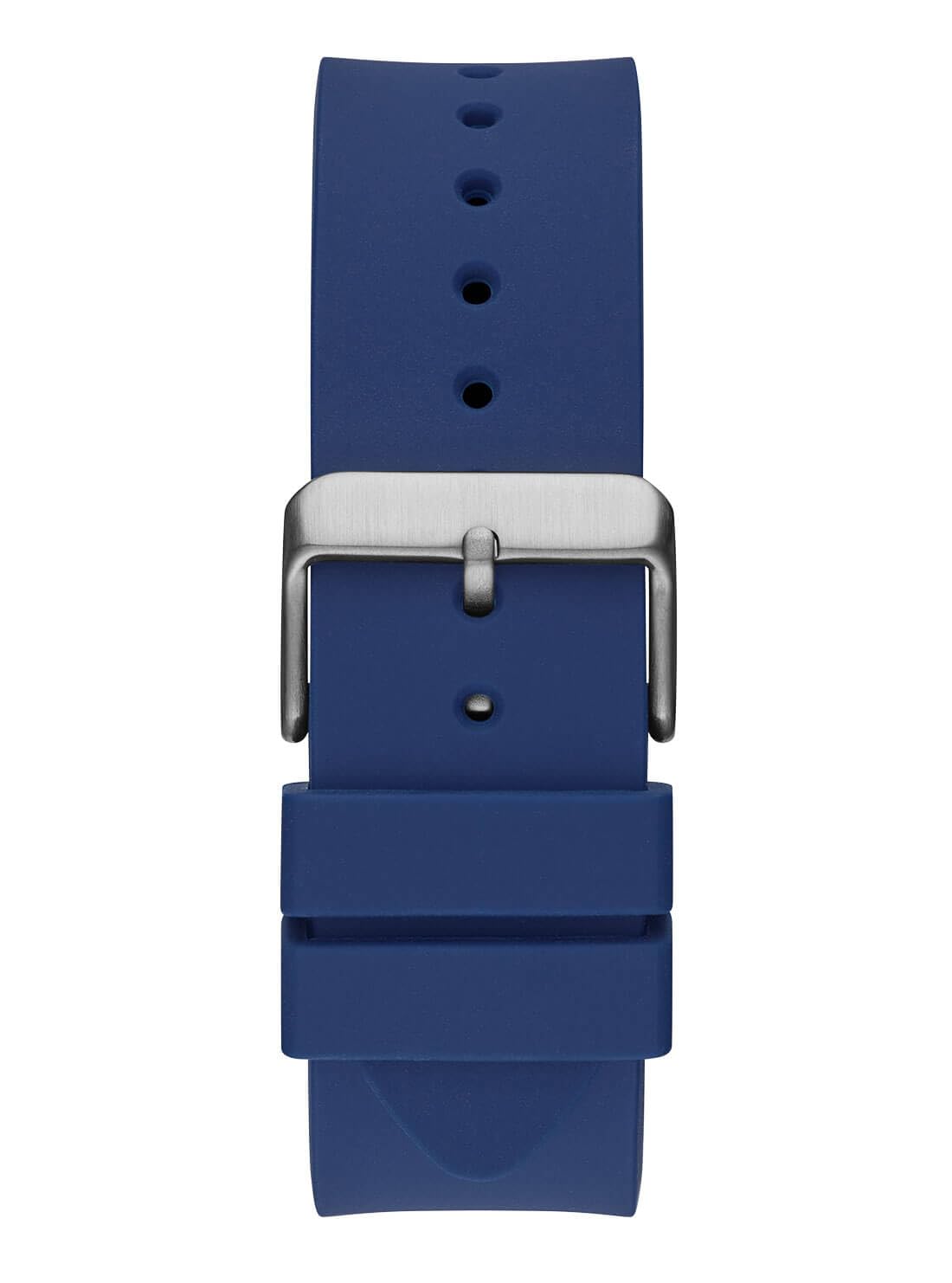 GUESS Men Analog Quartz Watch with Silicone Strap GW0203G7