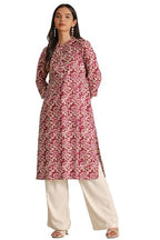 Soch Women Pure Cotton Floral Print Kurta