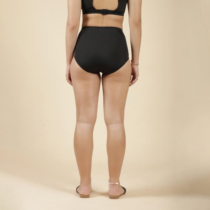 Women Bliss Swim Bottom | Full Coverage | High Waisted | Mesh Lining | Chlorine Resistant