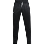 Under Armour Men's Brawler Pants, Black (001)/White, Large