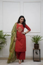 Fabnex Kurta Set For Women | Women Kurti Pant Set (K-163-164)