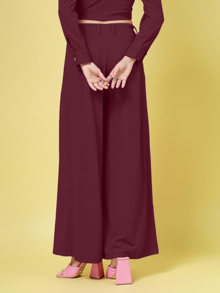 Womens Val Wide Leg Women Trouser | Pants for Womans | Korean Pant for Woman | Formal Pant for Woman | Flared, Baggy, and Loose