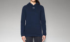 Under Armour Women's Hustle Hoodie Navy | White MD