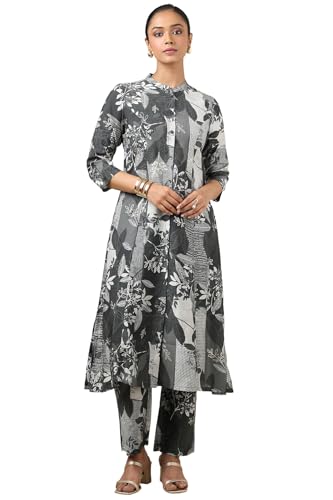 Soch Women Gadwal Floral Kurta Set with Na
