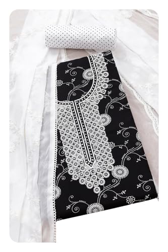 Soch Women Rayon Ethnic Motif Unstitched Dress Material with Sequins