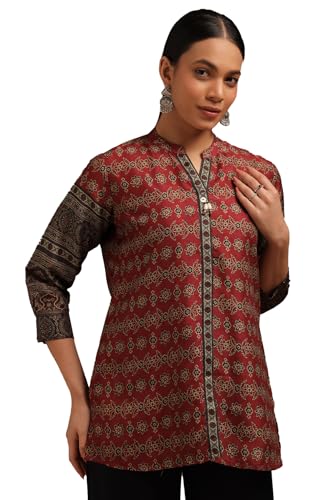 Soch Women Muslin Floral Print Shrug