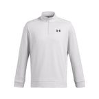Under Armour Men's Armour Fleece Twist Quarter Zip, (014) Halo Gray / / Black, 3X-Large