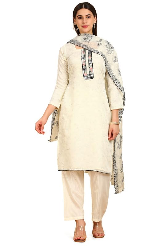 Soch Women Floral Unstitched Dress Material