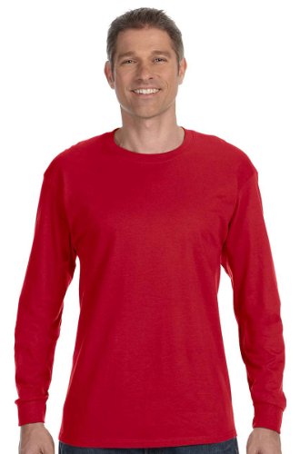 Unisex 61 oz Tagless Long-Sleeve T-Shirt - ASH - S(D0102H7NHEX)