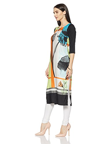 W For Woman Women'S Straight Kurta (16Fe15662-57124_Ecru_18)