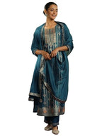 Libas WomenS Silk Blend Kurta Set (48654