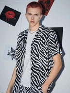 Leriya Fashion Shirts For Men || Soft Rayon All Over Printed Shirts For Boys || Short Sleeves || Lapel Collar || Beach Wear Shir
