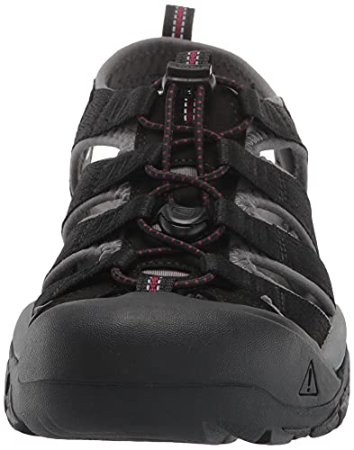 KEEN Women's Newport H2 Sandal, Black, 8