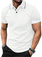 Leriya Fashion Poly Cotton Solid Regular Fit Casual Old Money Polo T Shirt For Men (Lf-Mt-1124_White 2Xl)