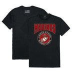 Relaxed Graphic T's, Marines, Black, S
