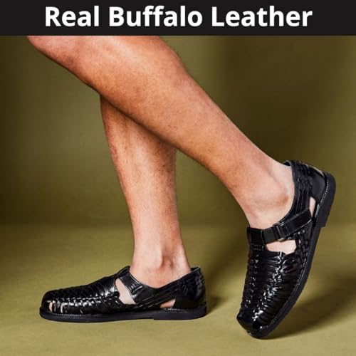 Deer Stags Men's Bamboo2 Sandal, Black, 8 US Men's Medium