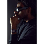 Citizen Men's Vintage Design Star Wars Darth Vadar Black IP Stainless Quartz Watch, 1-Second Chronograph, Date, 38mm (Model: AN3