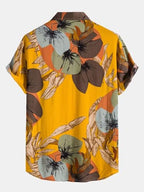 OM SAI LATEST CREATION Shirt for Men || Rayon Casual Shirt for Men || Tropical Leaf Printed Shirt for Men || Men Stylish Shirt w