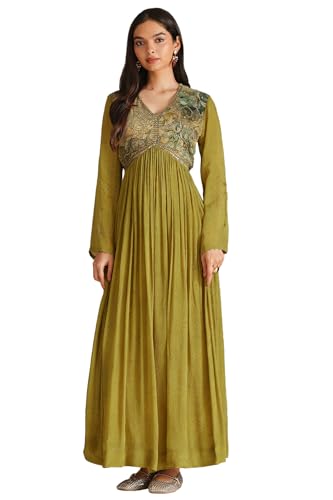 Soch Women Chinon Maxi Dress (rsd-Cws5ku61334